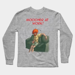 Moocher at Work Long Sleeve T-Shirt